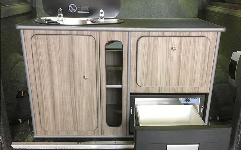 VW Campervan Kitchen Pods